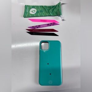 Loopy Turquoise iPhone Case and Loops